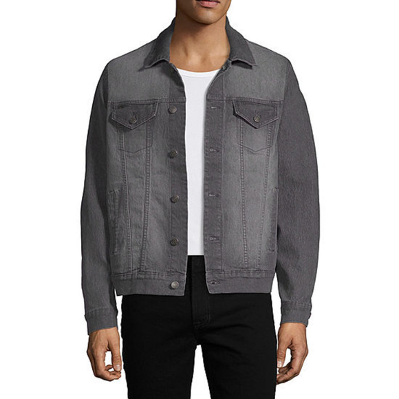 Arizona Jean Company Other - New Mens Arizona Denim Trucker Jacket Washed Black